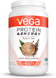 Pea protein, mct oil powder, golden chlorella, espresso powder, natural flavors, cold brew coffee powder, stevia leaf extract, organic coffee fruit extract, cocoa powder (processed with alkali), maca root powder, xantham gum. Amazon Com Vega Protein Energy Cold Brew Coffee Plant Based Coffee Protein Powder Vegan Protein Powder Keto Friendly Mct Oil Gluten Free Dairy Free Soy Free Non Gmo 24 Servings 1lb 13 7oz