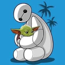 Beymax Baby Yoda Yoda Heart For Kids Baymax