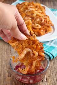 Ukoy Recipe Filipino Shrimp Fritters Recipe Okoy Recipe Recipes Fritters