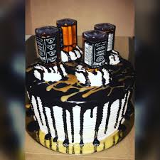 Birthday Liquor Bottle Cake Decorations Jack Daniels Drip Cake Ganache Buttercream Chocolate Liquor Cake Birthday Liquor Cake Bottle Cake Cake