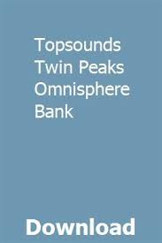Topsounds Twin Peaks Omnisphere Bank Download Twin Peaks Twins Peak