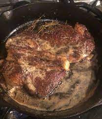 Season the steak one hour before cooking, using extra virgin. Share Your Steak Cooking Technique Rib Eye 2 5inch Thick Marinade With Kosher Salt Pepper Tspn Oil For 2 3 Hrs Cook At 275 In Oven Inside Temp To 105 110 Take Out Pan Seared With