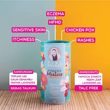 Ianya juga dipercayai mampu mengekalkan keremajaan kulit. Powder Mulus Anakanda Ning Salmah Bedak Chicken Pox Bedak Daun Semambu Bedak Bebas Talkum Powder Herba Shopee Malaysia