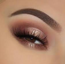 You want gold shoe that has similar look and feel to blend in. Rose Gold Eyeshadow Look With Perfect Eyebrows Glam Eyeshadow Look For Going O Eyebrows Gold Eyeshadow Looks Gold Eye Makeup Rose Gold Eyeshadow Look