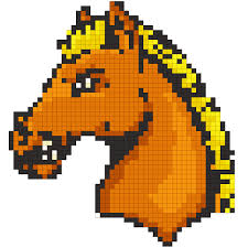 A series of articles explaining how to make pixel art. Horse Pixel Art Paint By Number Sandbox Coloring Pages Amazon De Apps Spiele