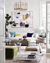 Williams Sonoma Home On Instagram Spring Time Is All About Playing With Some Pops Of Color A Subtle Yet Impac Elle Decor Living Room Decor Living Room Decor