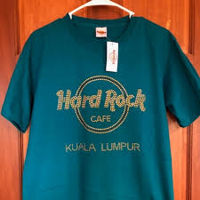 Já esteve em hard rock cafe? Hard Rock Cafe Tops New Hard Rock Cafe Kuala Lumpur Malaysia Size L Poshmark