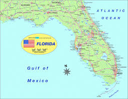 Miami Stadtplan Florida Karte Ubersichtskarte Landkarte Landkarte Florida Stadtplan