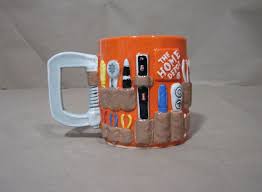 Home Depot Tool Belt Orange Coffee Mug Cup 2012 Mr Christmas 4 5 Tall Mrchristmas Orange Coffee Mugs Coffee Gifts