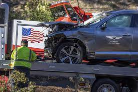 Woods was traveling at speeds between 83 and 87 miles per hour in a 45 m.p.h. Report Details Tiger Woods S Confusion Low Blood Pressure In Wake Of February Car Accident The Boston Globe