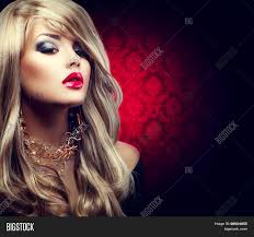 Blonde highlights is a must have trend, applicable for any base hair. Beautiful Sexy Blonde Image Photo Free Trial Bigstock