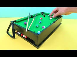 Youtube Mini Pool Table Diy Pool Table Mini Pool