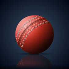 Red Traditional Cricket Ball Illustration Cricket Balls Ball Cricket