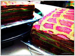 Hey Ladies Come Grasp My Homemade Kek Lapis Sarawak Walk With Confident