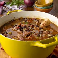 Black Bean Soup From Dried Beans With Ham Cuban Black Bean Stew Recipe Bean Stew Black Bean Stew Ham Bean Soup