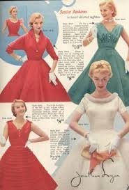 Holiday Dresses From A 1950s Lana Lobell Catalog Vintage 1950s Christmas Vintage Christmas Dress Vintage Dresses Christmas Fashion