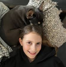 Louie having a well deserved nap 💤 🐾