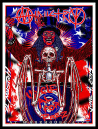 Ministry Concert Poster Art Band Posters Rock Posters