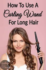 After curling, don't touch for at least two minutes and until your hair feels cool to the touch! Our Top Picks Best Curling Wand For Long Hair Curling Diva