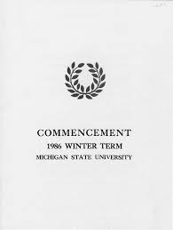 COMMENCEMENT