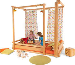 Aufbauhohe 1 Fur Babys Und Kinder Bis Ca 2 Jahre Wenn Die Kleinen Gerade Erst Krabbeln Konnen Bleibt Di Betten Fur Kinder Kinder Bett Und Hochbett