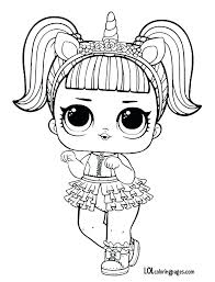Lol surprise doll coloring pages are black and white images of cute toy dolls hidden in a ball, which quickly became popular among girls around the world. Lol Dolls Coloring Pages Pranksta Coloring And Drawing