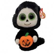 Fascinante y Brillante: Peluche de Fantasma Glitter Eyes Blanco 15cm de TY 