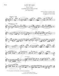 Try our unlimited sheet music subscription plan for free. Let It Go Flute Solo Ndash Frozen Sheet Music Flute Sheet Music Flute Music