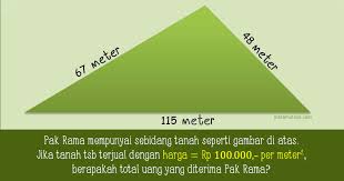Check spelling or type a new query. Cara Menghitung Luas Tanah Berbentuk Segitiga Matematrick