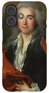 Portrait Of Anne Louis Goislard De Montsabert, Comte De  Richbourg-le-toureil, 1734 iPhone Case by Nicolas De Largilliere