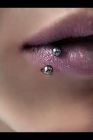 Pin By Karen Johnson On Ink My Body In Beauty 3 Lip Piercing Facial Piercings Labret Piercing