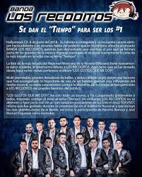 Banda Los Recoditos A Twitter Nos Damos El Tiempo Para Ser Los 1