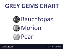 Gems Grey Color Chart