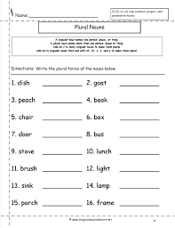 This printable singular plural spelling rules chart is the apt cheat sheet for 1st grade and 2nd grade kids. Workbooks Free Singular Plural Worksheets Kindergarten Form Nouns Grade 4 Sentences Verbs Worksheet Sumnermuseumdc Org