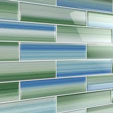 bodesi tidal 3 in. x 12 in. glass tile