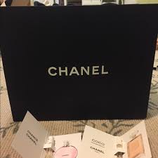 A usa today and a globe and mail best seller! Chanel Other Chanel Bag Ribbon Perfume Samples Gift Cards Poshmark