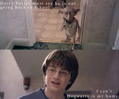 The words 'harry potter' are said 967 times in harry potter and the philosopher's stone. Harry Potter To Dobby I Can T Hogwarts Is My Home Harry James Potter Harry Potter Love Harry Potter Obsession