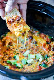 Easy Crock Pot Mexican Cheese Dip Recipe Chefdehome Com Crockpot Appetizers Appetizer Recipes Recipes