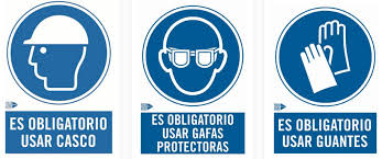 señales de obligación en obra