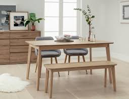 Buy Argos Home Skandi Oak Veneer Table 2 Grey Chairs Bench Dining Table And Chair Sets Argos Space Saving Dining Table Dining Table Chairs Small Dining Table
