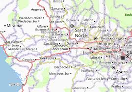 Its urban area is referred as atenas city. Michelin Landkarte Atenas Stadtplan Atenas Viamichelin