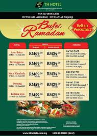 Buffets used to be luxury you'll only see on special events, now it's not unusual to pay a visit to a buffet restaurant just because you and your family or friends are in that i'm not gonna care how much i'm eating today, i just wanna enjoy, mood. Senarai Buffet Ramadhan 2019 Di Pulau Pinang Lokmanamirul Com
