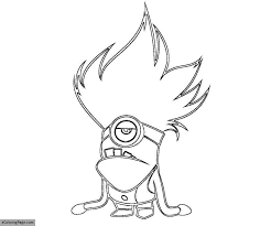 Despicable Me 2 Evil Minion Coloring Page For Kids Minion Coloring Pages Minions Coloring Pages Coloring Pages