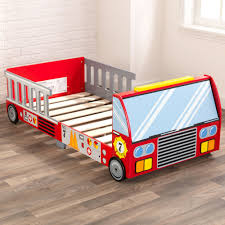 I made this bed for my daughter so she would want to make a transition. Kidkraft Firefighter Toddler Car Bed Reviews Wayfair