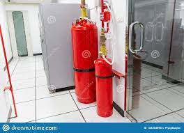 Fm 200 Suppression Systems Fm200 Gas Flooding System Stock Photo Image Of Pipe Datacenter 134353896