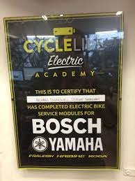 bosch yamaha ebike training electric bike course fully certified repair servicing and warranty centre uk cyclelife shoreham e electric bike bike store bike