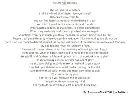 Sick off writing with poetic structure exposing no. Haters Rhyming Words