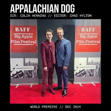 Thank You to everyone who came out to the premiere of “Appalachian Dog”  🏔️🐕 at @bigapplefilmfestival 🍎📽️ Our cast and crew was so proud to see  such a packed house. 👏🥰 The