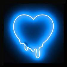 I Broke Your Heart Broke Heart Blue Wallpaper Iphone Neon Wallpaper Blue Aesthetic Grunge