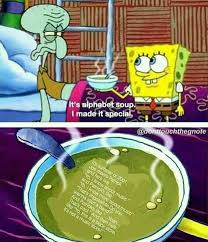 Alphabet soup for children vs doctors meme. Pin On Fall Out Boy
